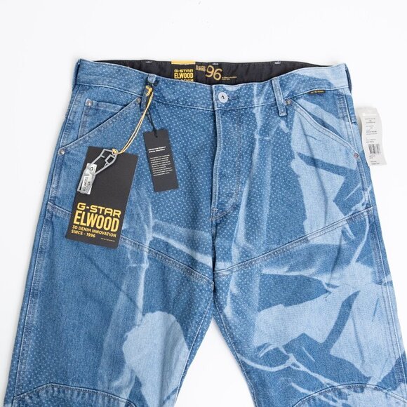 G-Star Elwood Jeans Limited Edition 3D Denim Dance Maxwell Vice Unisex 34x32 - Picture 4 of 16